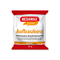 MEGAMAX Aufbaukost Vanille Pulver