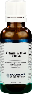 VITAMIN D3 1000 I.E. pro Tropfen KLEAN LABS