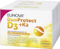 EUNOVA DuoProtect D3+K2 1000 I.E./80 µg Kapseln