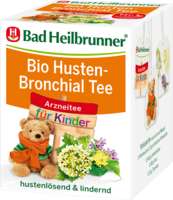 BAD HEILBRUNNER Bio Husten-Bronchial Tee f.Kdr.FB