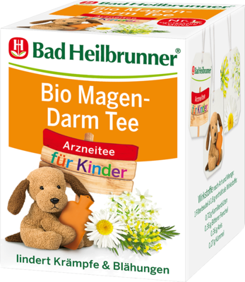 BAD HEILBRUNNER Bio Magen-Darm Tee f.Kinder Fbtl.