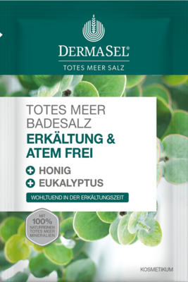 DERMASEL Totes Meer Badesalz Erkältung & Atemfrei