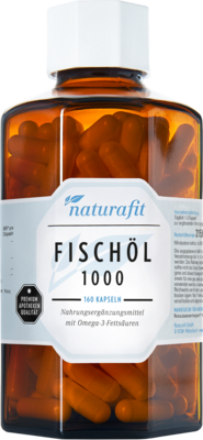 NATURAFIT Fischöl 1000 mg Kapseln