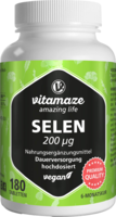 SELEN 200 µg hochdosiert vegan Tabletten