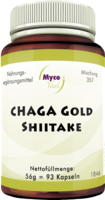 CHAGA GOLD Shiitake Pilzpulver-Kapseln Bio