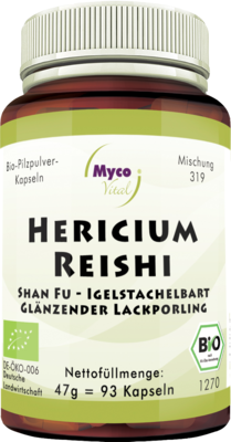 HERICIUM REISHI Pilzpulver-Kapseln Bio