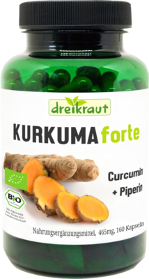 KURKUMA FORTE Curcumin+Piperin Kapseln