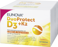 EUNOVA DuoProtect D3+K2 2000 I.E./80 µg Kapseln