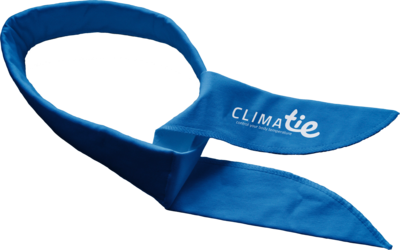 CLIMATIE Klimaband Schwitzen+Hitze blau m