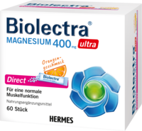 BIOLECTRA Magnesium 400 mg ultra Direct Orange