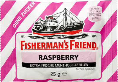 FISHERMANS FRIEND Raspberry ohne Zucker Pastillen