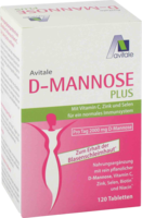 D-MANNOSE PLUS 2000 mg Tabl.m.Vit.u.Mineralstof.