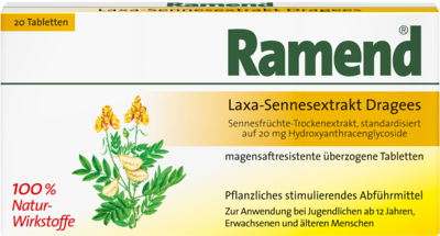 LAXA-Sennesextrakt Dragees Ramend