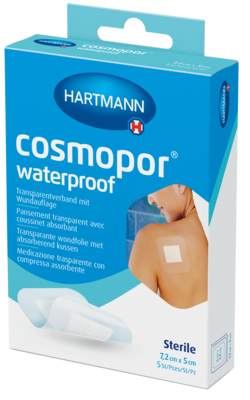 COSMOPOR waterproof Wundverband 5x7,2 cm OTC