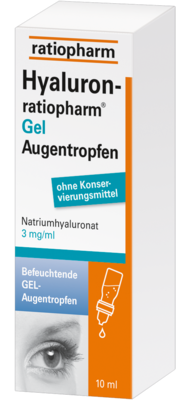 HYALURON-RATIOPHARM Gel Augentropfen