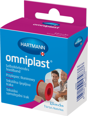 OMNIPLAST Fixierpflaster Textilgew.2,5 cmx5 m OTC