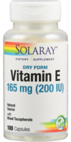 VITAMIN E 200 ölfrei Solaray Kapseln