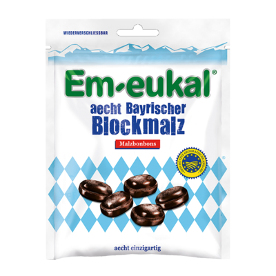 EM-EUKAL Bonbons aecht Bayrischer Blockmalz gg.Azh