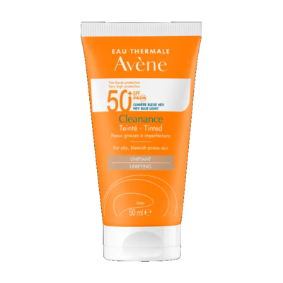 AVENE Cleanance Sonnenfluid SPF 50+ getönt