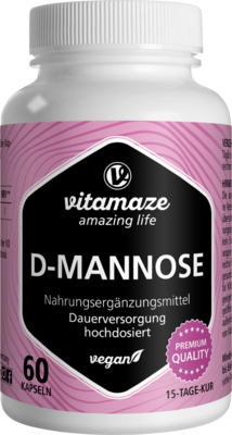 D-MANNOSE HOCHDOSIERT vegan Kapseln