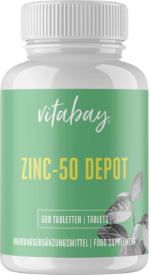 ZINK 50 Depot Zinkgluconat vegan hochdosiert Tabl.