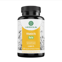 VIRISOLIS Vitamin D3 forte 2.000 I.E. Kapseln